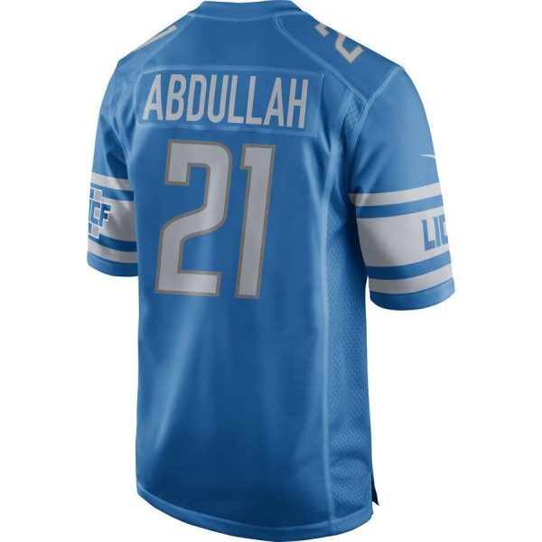 Ameer Abdullah Detroit Lions Nike Game Player Jersey - Blue Fashion