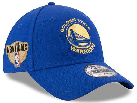 Golden State Warriors New Era 2019 NBA Finals Bound Side Patch 9FORTY Adjustable Hat - Royal Online Hot Sale