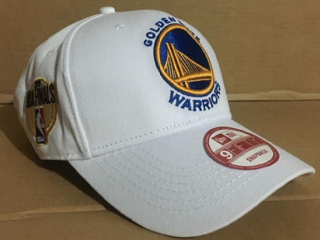 Golden State Warriors New Era 2019 NBA Finals Bound Side Patch  Adjustable Hat - White Online now