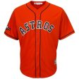 Zack Greinke Houston Astros Majestic 2019 Postseason Official Cool Base Player Jersey - Orange Supply