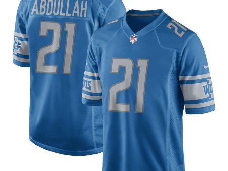 Ameer Abdullah Detroit Lions Nike Game Player Jersey - Blue Fashion