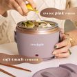 Crock-Pot 20-Ounce Electric Lunch Box, Portable Food Warmer, Blush Pink | Perfect for Travel, Car, On-the-Go | Spill-Free, Dishwasher-Safe Fashion