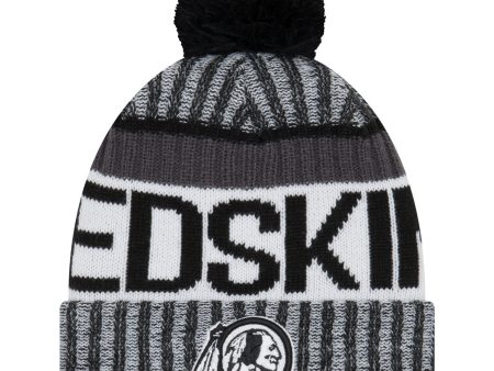 Washington Redskins New Era 2019 Sideline Sport Knit Hat - Black White For Discount