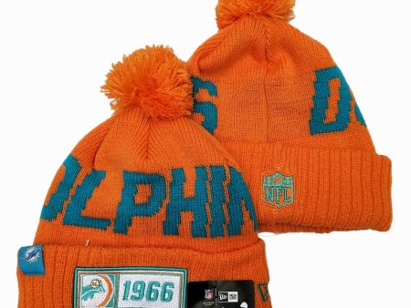 MIAMI DOLPHINS New Era 2019 Cold Weather Knit Hat For Cheap