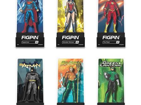 DC Justice League Assorted FiGPiN Enamel Pins 6-Pack Case Online