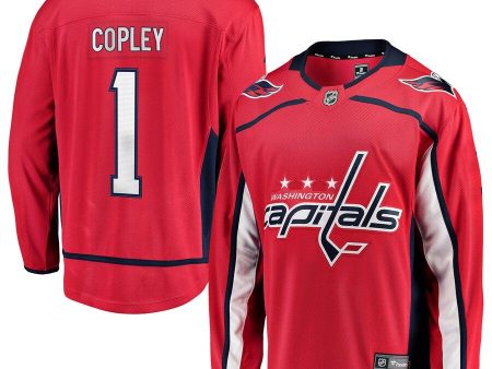 Pheonix Copley Washington Capitals Fanatics Branded Home Breakaway Player Jersey - Red Sale