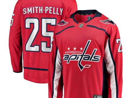 Devante Smith-Pelly Washington Capitals Fanatics Branded 2018-19 Home Breakaway Player Jersey - Red For Discount