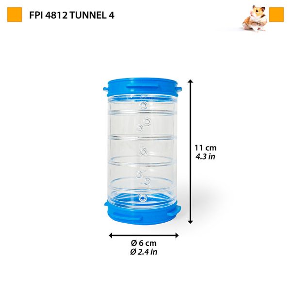 Ferplast Hamster Cage Accessories Tube Tunnel 4  FPI 4812 Online now