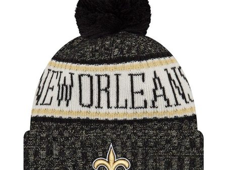 New Orleans Saints New Era 2019 Cold Weather Knit Hat – Black Fashion