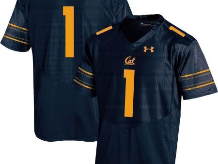 #1 Cal Bears Under Armour Team Football Jersey – Gold Online Sale