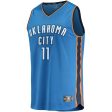 11-Abdel Nader Oklahoma City Thunder  Jersey - Icon Edition - Blue on Sale