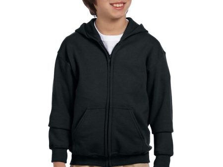 Gildan G186B Youth Heavy Blend ™ Full-Zip Hooded Sweatshirt Sale