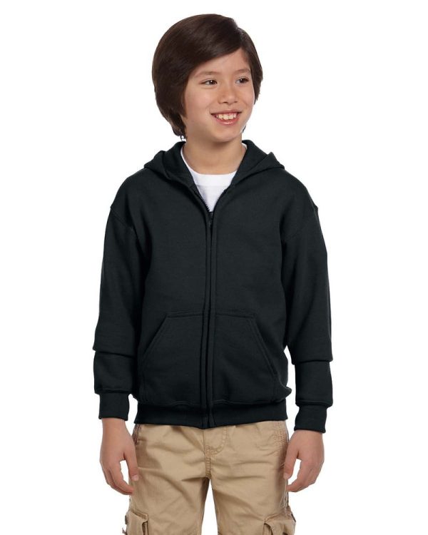 Gildan G186B Youth Heavy Blend ™ Full-Zip Hooded Sweatshirt Sale