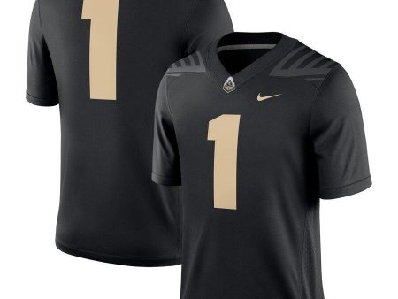 Purdue Boilermakers Nike Team Game Football Jersey - Black Sale