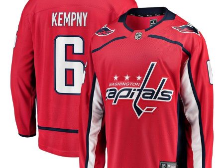 Michal Kempny Washington Capitals Fanatics Branded Home Breakaway Player Jersey - Red Online Sale