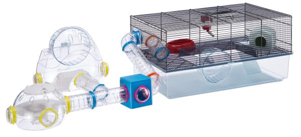 Ferplast Hamster Cage Cube Connectors Pack of 2 FPI 4836 Online now