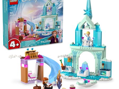 LEGO Disney Frozen Elsa?ÇÖs Frozen Princess Castle Building Toy Set - Frozen Toy for Kids, Girls & Boys, Ages 4+ - Gift for Christmas - 43238 Online Sale