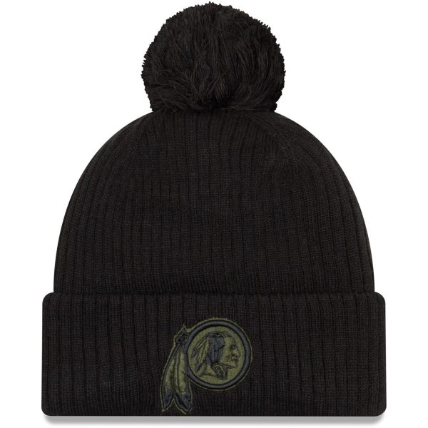 Washington Redskins New Era Royale Cuffed Knit Hat – Black Sale