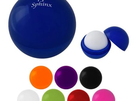 Lip Moisturizer Ball w  Single Color Imprint Online Sale