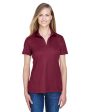 DG20W Devon & Jones CrownLux Performance® Ladies  Plaited Polo For Discount