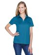 DG20W Devon & Jones CrownLux Performance® Ladies  Plaited Polo For Discount