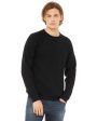 Bella + Canvas 3901 Unisex Sponge Fleece Raglan Sweatshirt For Cheap