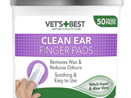 Vets Best Ear Finger Pads for Dogs (50pk) Cheap