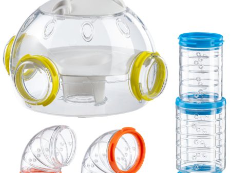 Ferplast Hamster Cage Add-On Lab & Tube Kit Hot on Sale