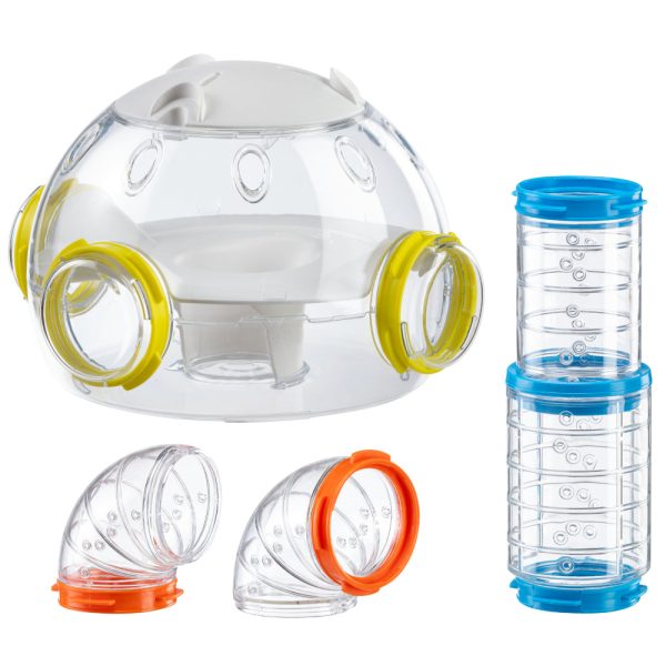 Ferplast Hamster Cage Add-On Lab & Tube Kit Hot on Sale