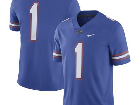 #1 Florida Gators Game Football Jersey - Royal For Discount