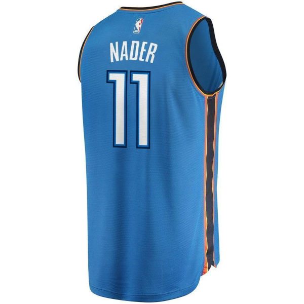 11-Abdel Nader Oklahoma City Thunder  Jersey - Icon Edition - Blue on Sale