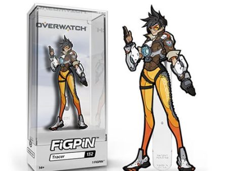 Overwatch Tracer FiGPiN Enamel Pin Hot on Sale