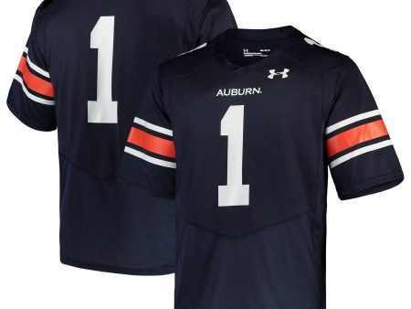 #1 Auburn Tigers Under Armour Team Replica Football Jersey Fashion