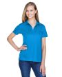 DG20W Devon & Jones CrownLux Performance® Ladies  Plaited Polo For Discount