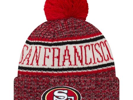 San Francisco 49ers New Era 2019 Knit Hat – Scarlet Online