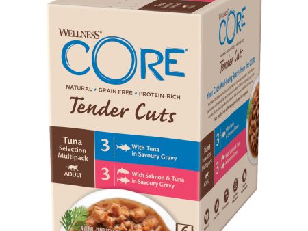 Wellness CORE Cat Wet Adult Tender Cuts Tuna Selection Multipack 6 x 85g Online