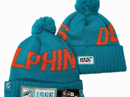 MIAMI DOLPHINS New Era 2019 Cold Weather Knit Hat Hot on Sale