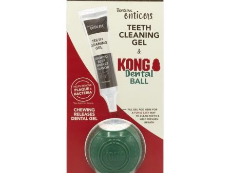 TropiClean Enticers Dental Ball Kit Smoked Beef Brisket Flavour 3 Sizes Online