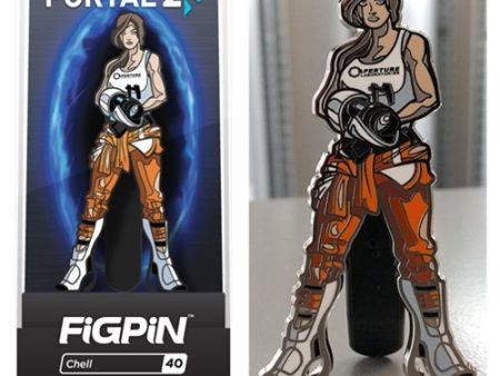 Portal 2 Chell FiGPiN Enamel Pin For Discount