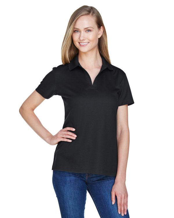 DG20W Devon & Jones CrownLux Performance® Ladies  Plaited Polo For Discount