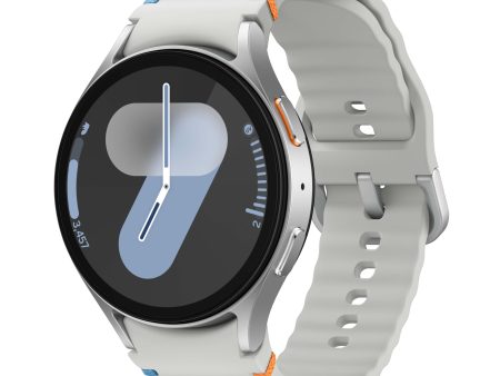 Samsung Galaxy Watch 7 44mm Bluetooth AI Smartwatch w Energy Score, Wellness Tips, Heart Rate Tracking, Sleep Monitor, Fitness Tracker, 2024, Silver [US Version, 1Yr Manufacturer Warranty] For Sale